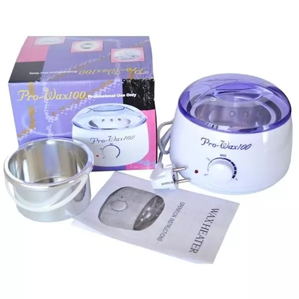 salud y belleza - Horno Para Cera + 3 Fundas Cera De Depilar Calentador 2
