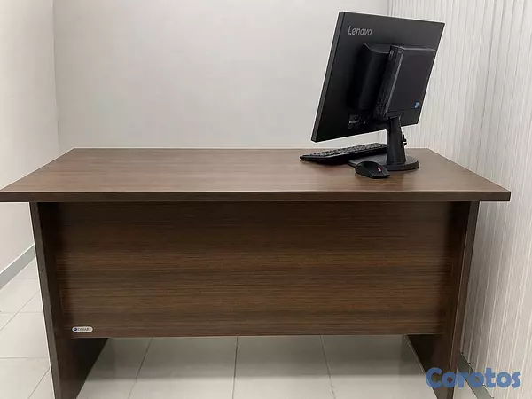 articulos de oficina - Escritorio de oficina tiene 130 cm de largo aproxi 2