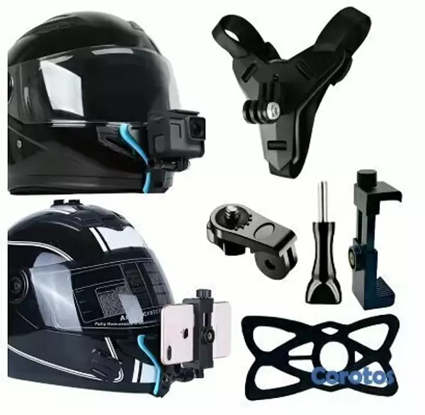 accesorios para electronica - Soporte de correa para casco para Gopro y Camaras  3