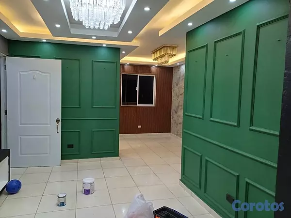 apartamentos - vendo ciudad jua Bosh remodelado tres habitaciones dos baño paruqoe  12