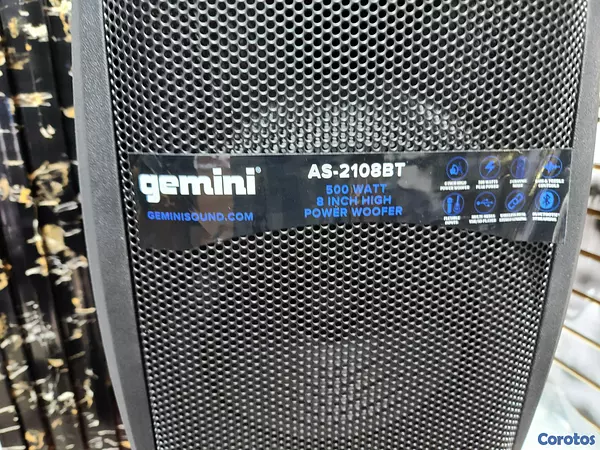 camaras y audio - Bocina amplificada Gemini 3