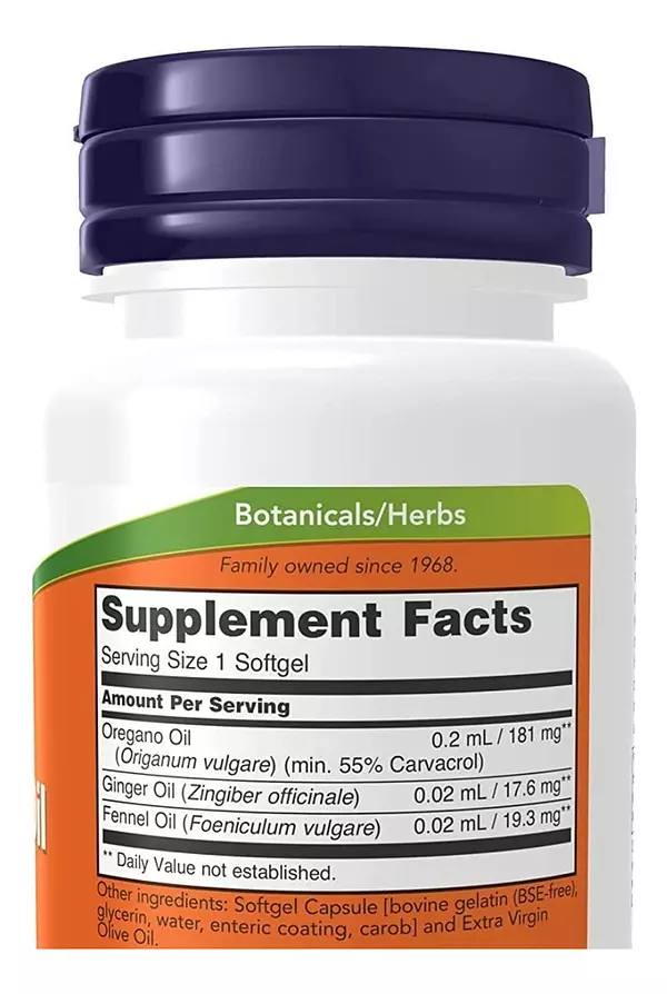 Salud y Equipamiento Médico - Aceite De Oregano 90cap Now 2