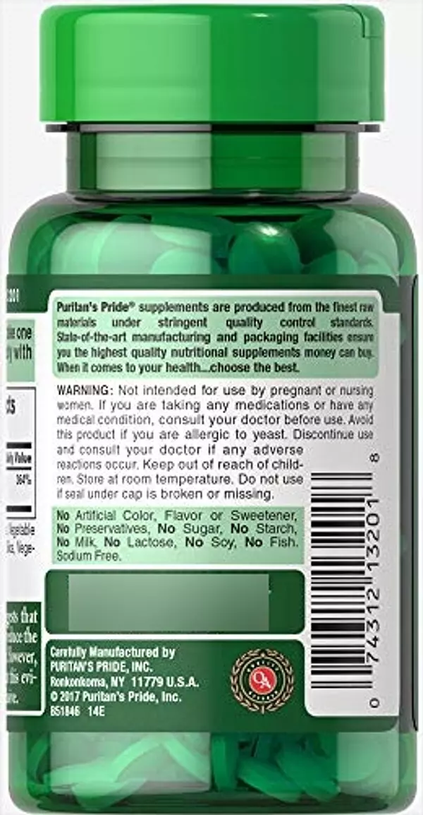 Salud y Equipamiento Médico - Puritans Pride Selenium 200 Mcg Tabletas, 100 Unidades 5