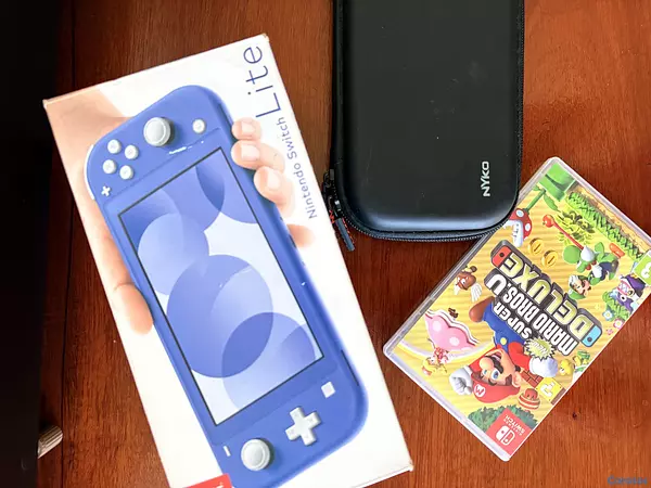 consolas y videojuegos - Nintendo Switch Lite (Blue) 4