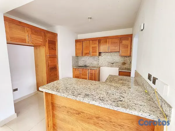 apartamentos - APARTAMENTO CON PATIO LOS LAURELES SANTIAGO  2