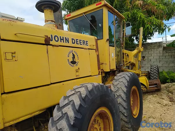 camiones y vehiculos pesados - Greda John Deere 772B  3