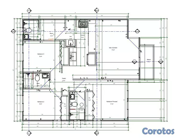 apartamentos - NUEVO PROYECTO DE 2 y 3 HABS, AV. INDEPENDENCIA, IN-01. 2