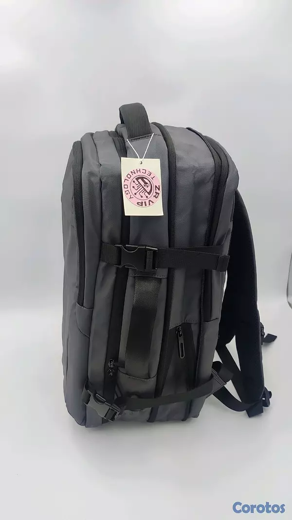 ropa para hombre - Mochila expandible de viaje y uso casual,con compartimento para laptop y ropa  5