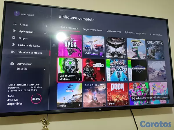 consolas y videojuegos - Xbox one en excelente condiciones  4
