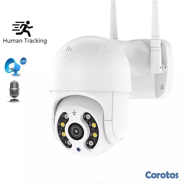 camaras y audio - CAMARA WIFI EXTERIOR PTZ JORTAN JT-8160QJ YOOSEE - 2
