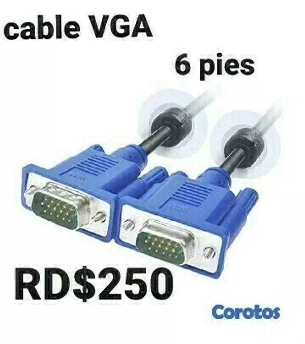 otros electronicos - Cable HDMI y VGA en diferentes tamaños y modelos 1