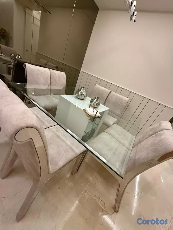 muebles y colchones - Comedor 8 sillas 3