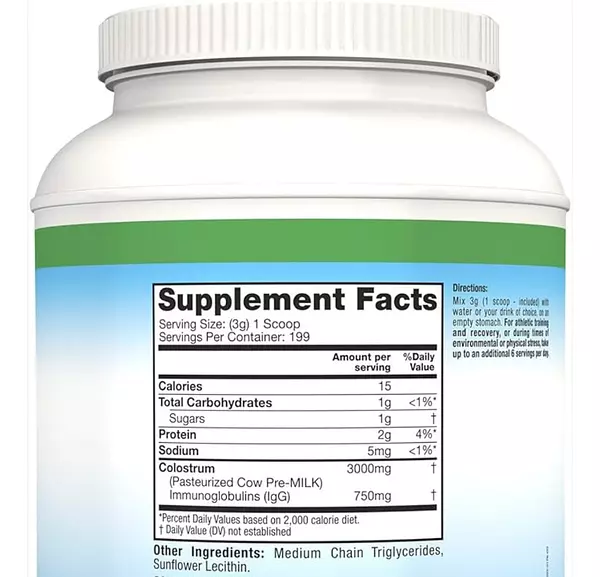 Salud y Equipamiento Médico - Calostro Plus 597g - Symbiotics - G A $ - G A $1095 2