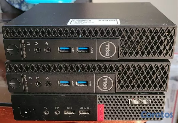 computadoras y laptops - Oferta mini CPU Dell y lenovo Core i5 7ma Gen Ram 8gb ddr4 Disco 256gb SSD WIFI