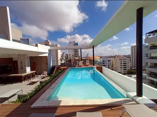 apartamentos - Se alquila apartamento en Naco con Linea blanca 2
