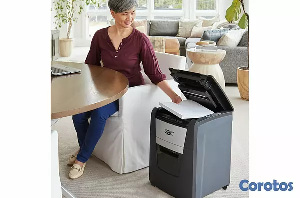 impresoras y scanners - TRITURADORA GBC 100X, CAPACIDAS 100 HOJA EN BANDEJ 3