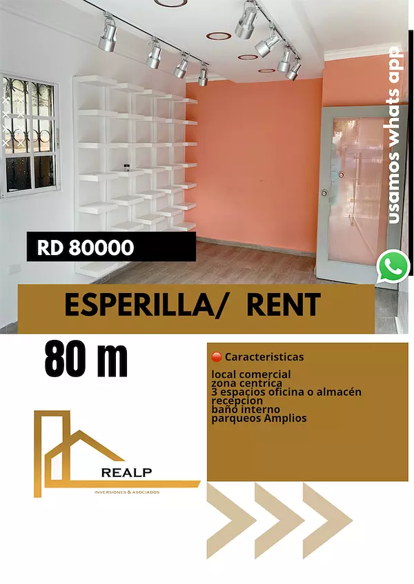 oficinas y locales comerciales - Local en la Esperilla  80 m 1