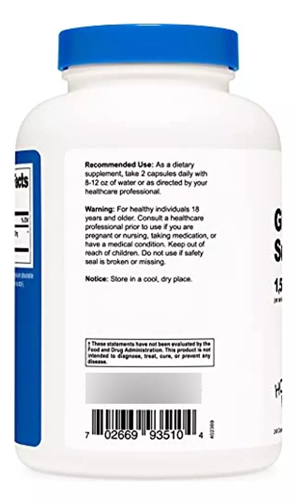 Salud y Equipamiento Médico - Sulfato De Glucosamina 750 Mg 5