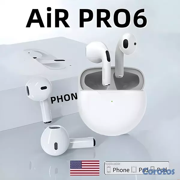 camaras y audio - 🎧 Audífonos Bluetooth Pro 6 TWS – Sonido Premium y 2