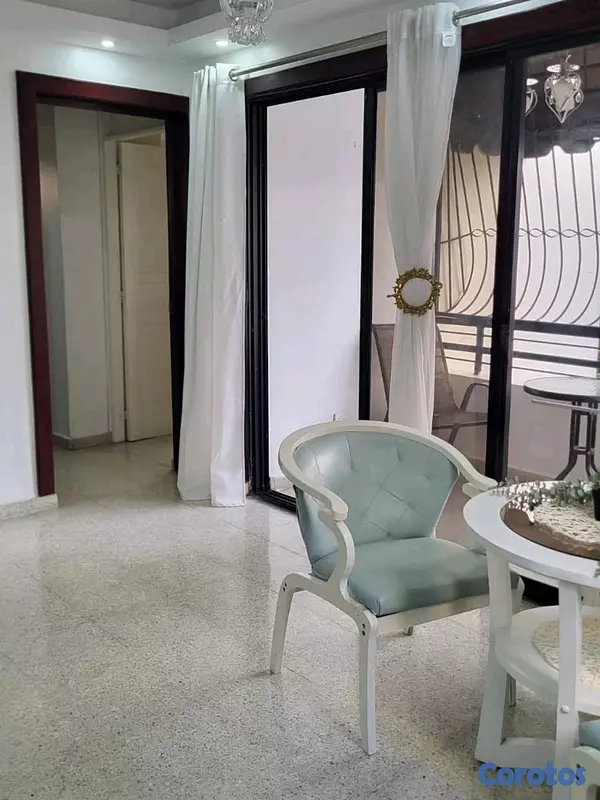 apartamentos - estudio amueblado 5to piso frete a pcmm santiago  4