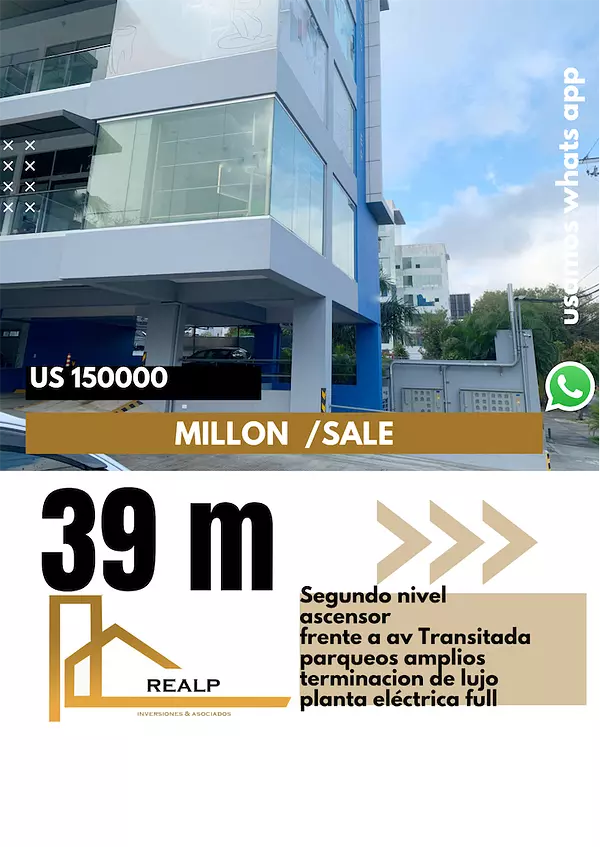 oficinas y locales comerciales - Venta de Local con gran visibilidad en el millon 1