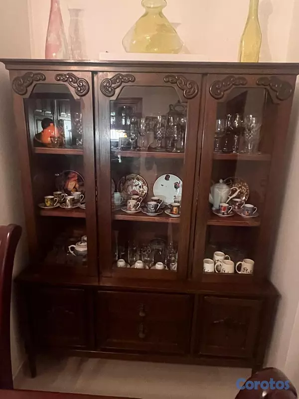 muebles y colchones - Vendo mobiliario en caoba centenaria para hogar  7