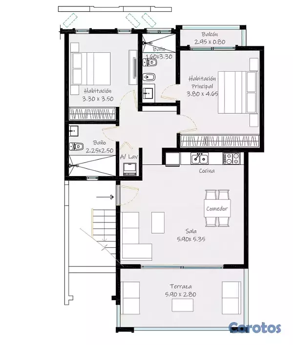 apartamentos - Bayahibe - Playa Dominicus - Apartamento de 2 habi 9