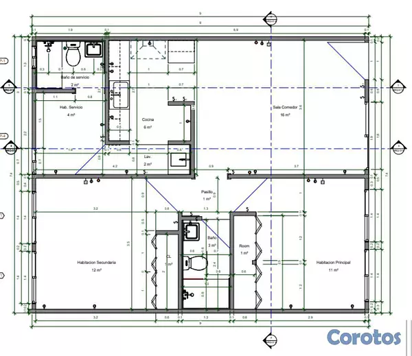 apartamentos - NUEVO PROYECTO DE 2 y 3 HABS, AV. INDEPENDENCIA, IN-01. 3