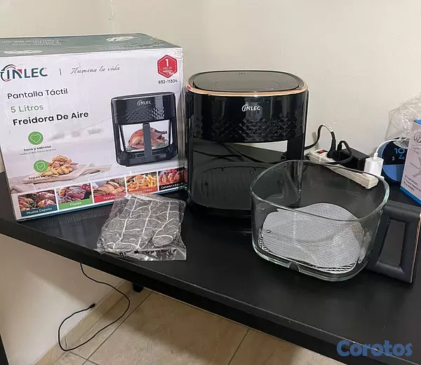 cocina - 🍟🔥 Freidora de Aire INLEC 5L de Cristal por solo $4,200 🔥🍟

Cocina saludable 5