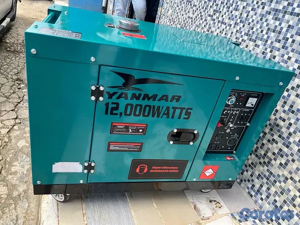 accesorios para electronica - planta eléctrica de 12 kw con tranfer automático semi silenciosa  4