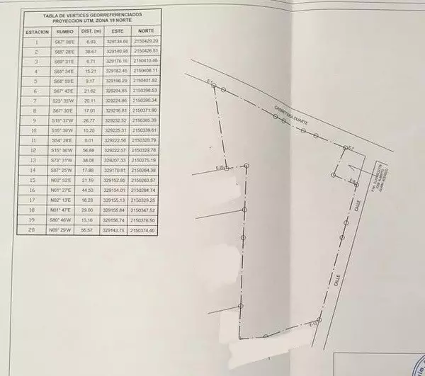 solares y terrenos - Terreno en Venta 9,684 Mts2 ubicado en Carretera Licey, Santiago