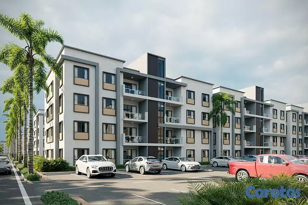 apartamentos - Hermoso Proyecto proximo a Ciudad Juan Bosh, con piscina y seguridad 24/7 6