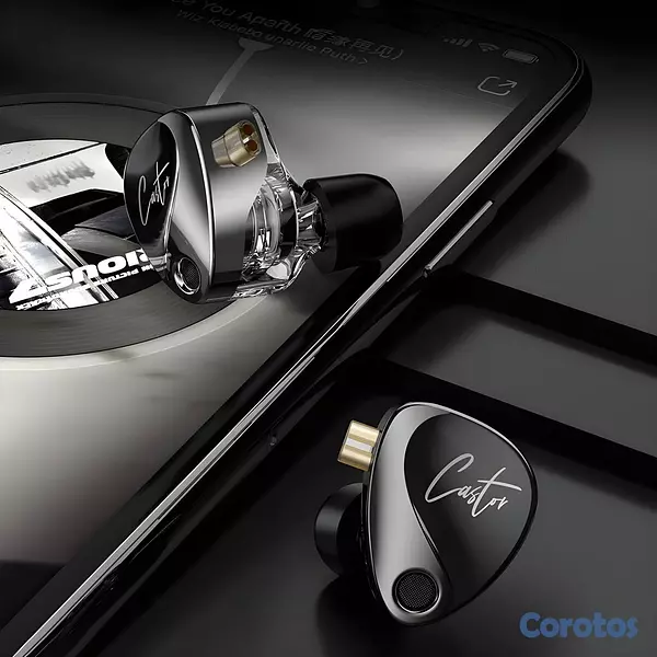 camaras y audio - ✅ Audífonos KZ Castor HiFi Harman Monitores HiFi-  4
