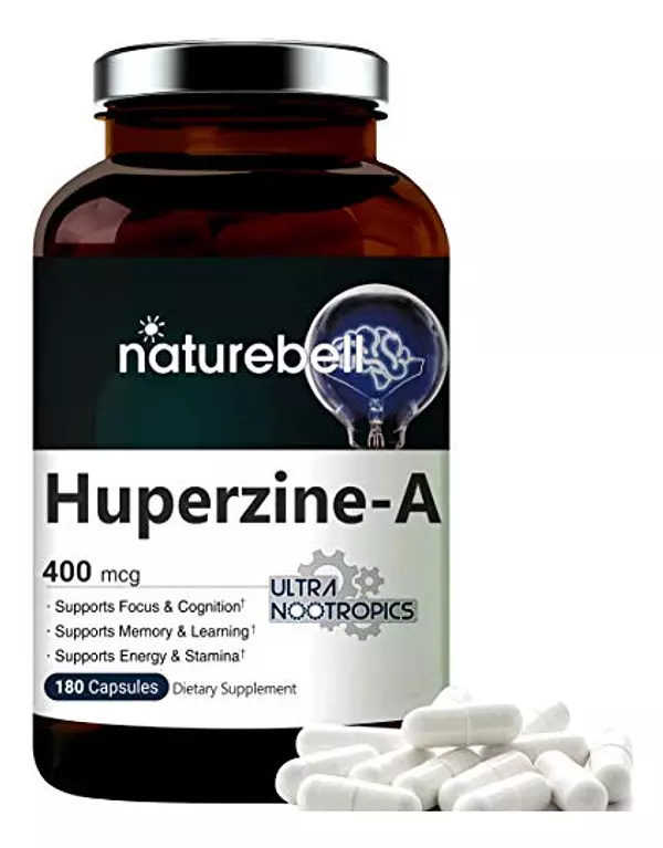 Salud y Equipamiento Médico - Huperzina A 400mcg Por Porcion, 240 Capsulas 2