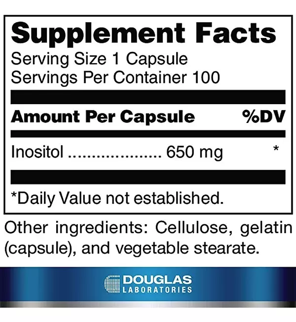 Salud y Equipamiento Médico - Inositol 650 Mg - Douglas 2