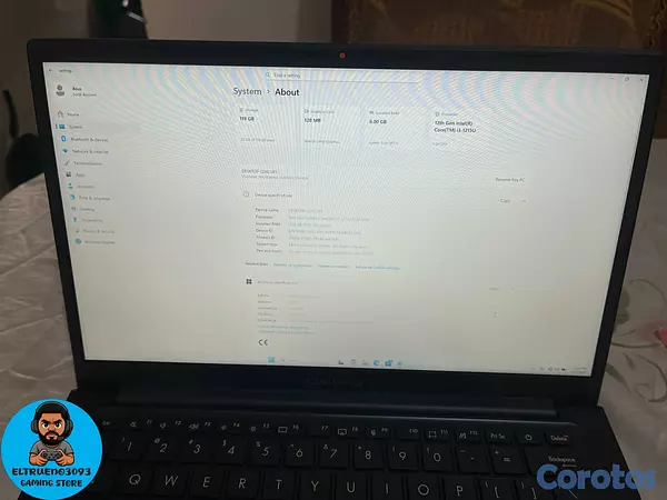 computadoras y laptops - Venta de Asus VivoBook I3 12TH, 8GB RAM, 128 SSD 3
