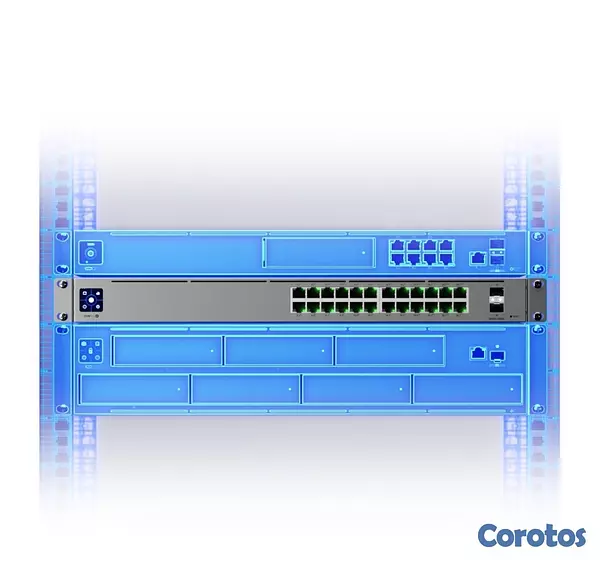 computadoras y laptops - switch Unifi Pro 24 PoE
USW-Pro-24-POE (400W) 4