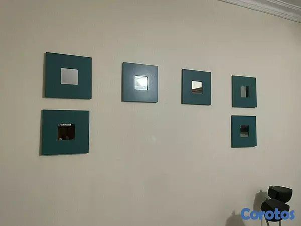 decoración y accesorios - Espejos de ikea 250 pesos cada uno o los 6 por 1000 pesos  2