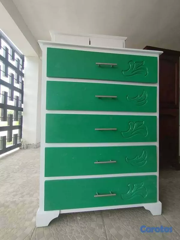 muebles y colchones - Mueble con gavetas para organizar ropa  2
