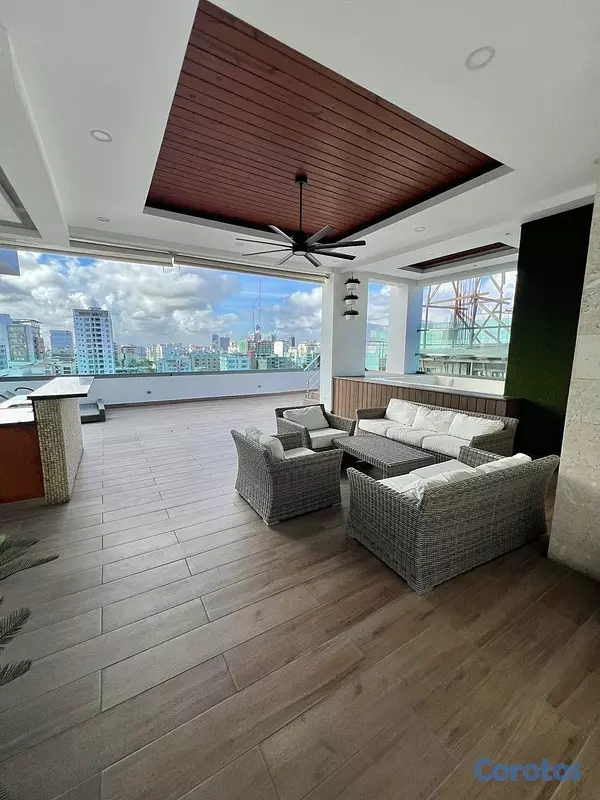 apartamentos - vendo Ph bella vista 4 habitaciones con su baño 3 parqueos terraza privada 2coci 8