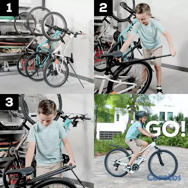bicicletas y accesorios - Soporte Vertical para Bicicletas Bike Nook Go 5