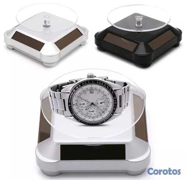 decoración y accesorios - ​ Exhibidor Giratorio 360° para Joyas, Relojes y Celulares 3