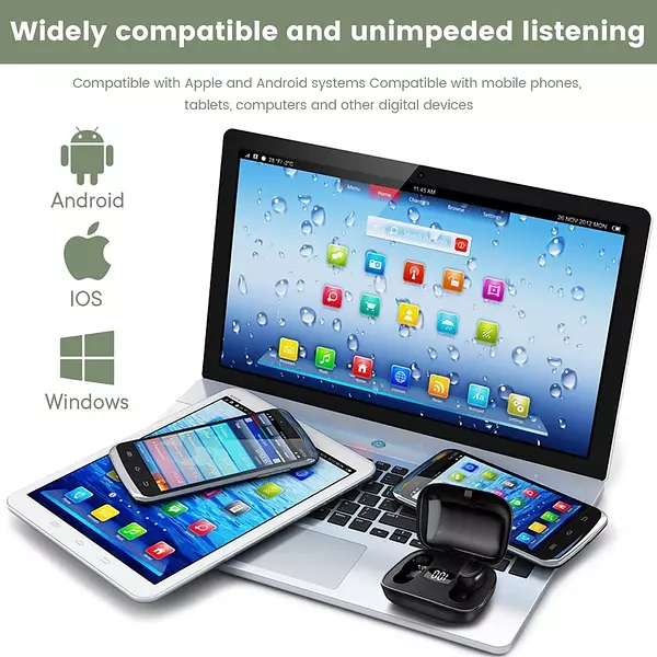 Salud y Equipamiento Médico - Auriculares Intraurales Con Micrófono Ipx5 Impermeable 4