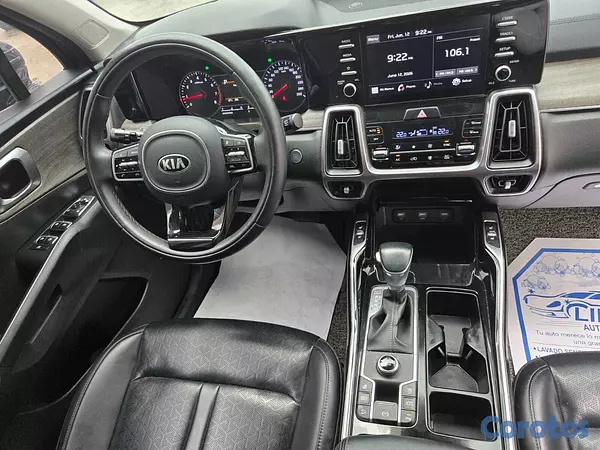 jeepetas y camionetas - KIA SORENTO SX 2021 NEGRO GASOLINA 14