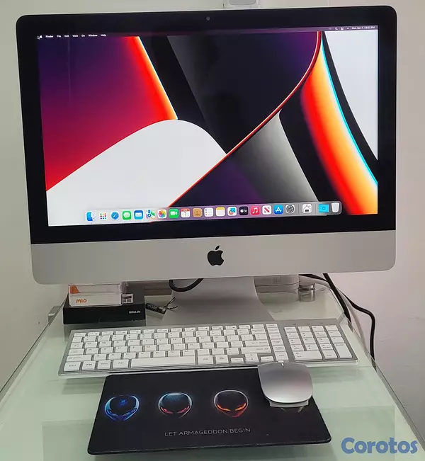 computadoras y laptops - imac 4K Retina 21.5 Pulg Core i7 Ram 16gb ddr4 Disco 256gb SSD RADEON PRO 4GB 3