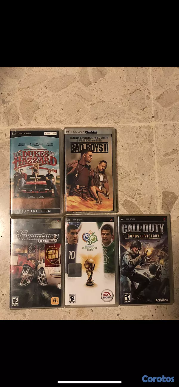 consolas y videojuegos - Juegos y películas variadas ps2 y psp (como nuevo)  2