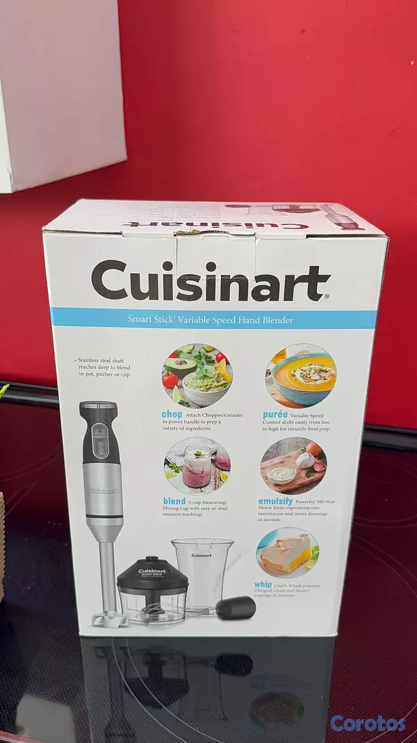 cocina - 🥤🔪 Licuadora de mano Cuisinart (Hand Blender) mult 3