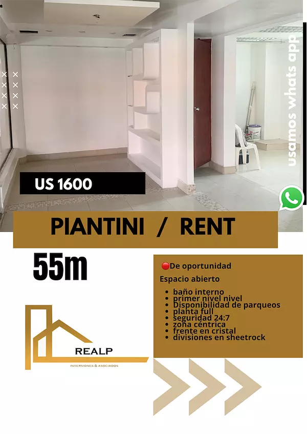 oficinas y locales comerciales - Local Piantini primer nivel 1