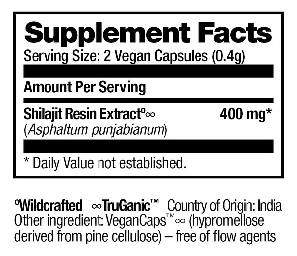 Salud y Equipamiento Médico - Shilajit 400mg 120cap Healthfor 2