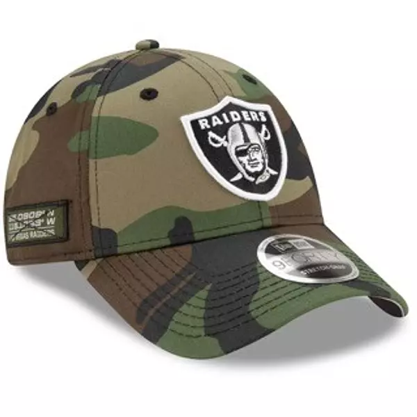 ropa para hombre - Gorra de camuflaje New Era Las Vegas Raiders Coordinates 9FORTY para hombre 2